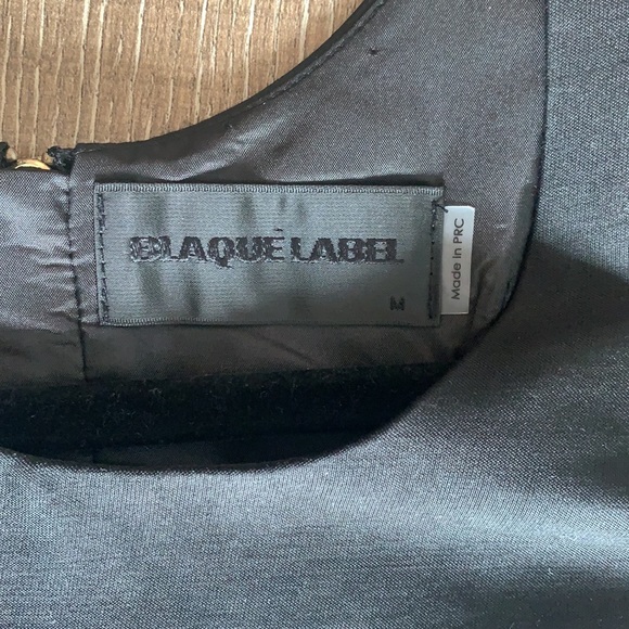 Blaque Label crop top with zipper back sz M - Picture 3 of 3